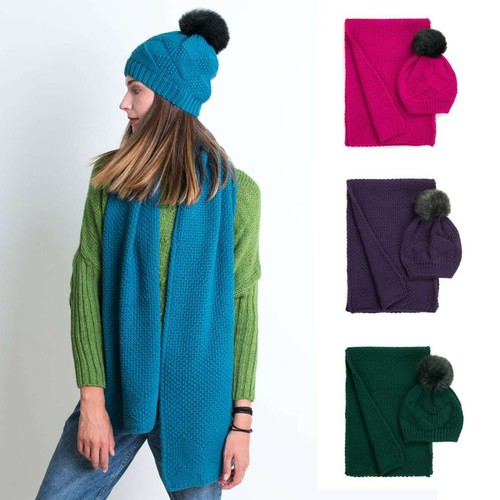 Winter set bommel mütze - mÜtze, &