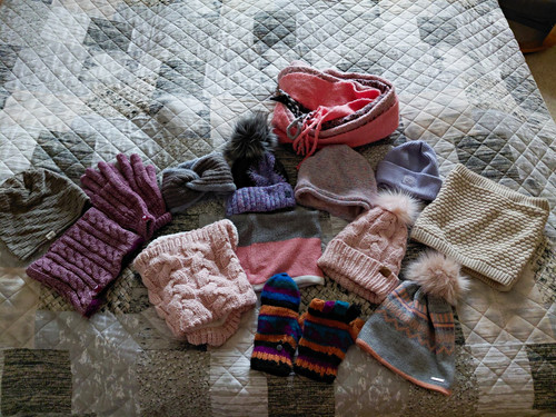 Mädchen winter accessoire set - winter, accessoire-set