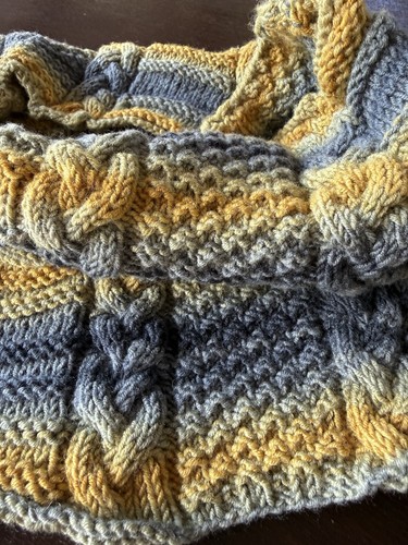 Gestrickter kuschelweicher - gestrickter,