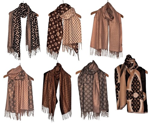 Damen schal warme strickschal - schal,