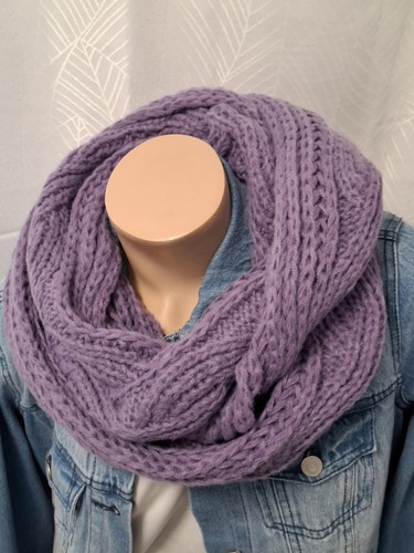 Loop strick lila - strick,