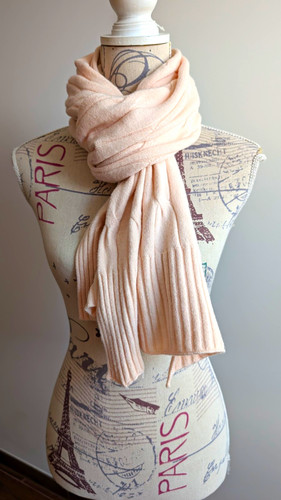 Damen schal strickschal beige - schal,