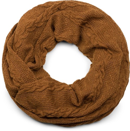 Feinstrick loop schal mit - feinstrick,