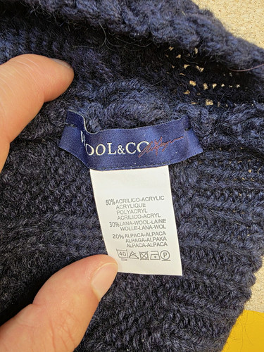 Wool herren loop schal - wool, loop-schal